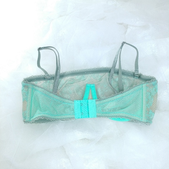 Victoria's Secret green/gray bralette - Picture 2 of 4